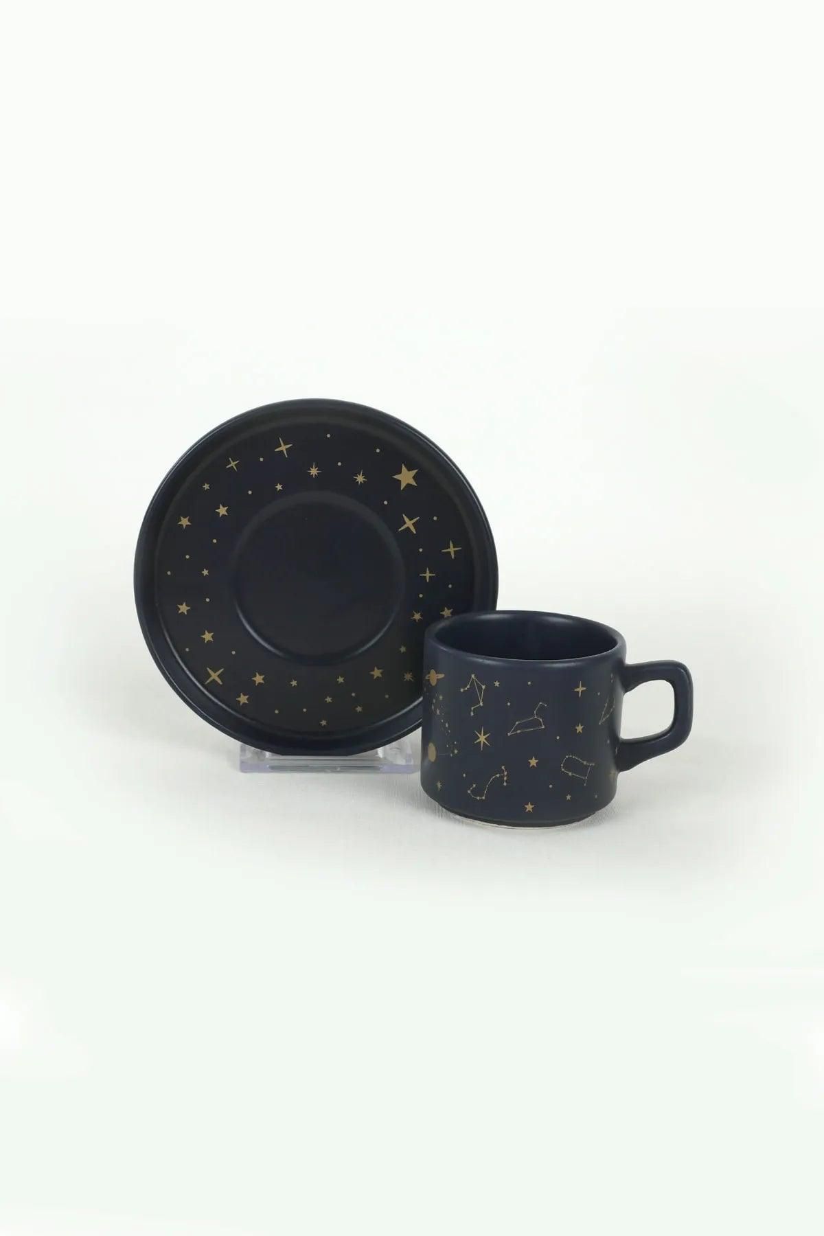 Keramika - Astro Çay Takımı 12 Parça 6 Kişilik - evdeyiz.de