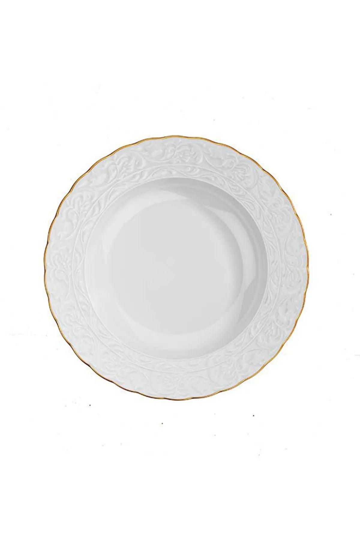 Kütahya Porselen - Başak Altın Fileli Yemek Takımı 51 Parça - evdeyiz.de